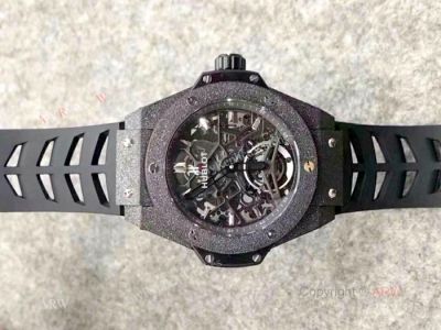 Newest Rleplica Hublot Big Bang Watches All Black Frosted